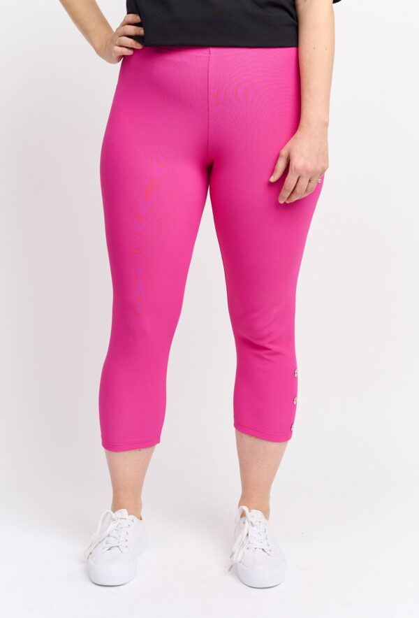 Pont Neuf - Leggings - Pnannika - Fuchsia - 3xl/54-56 billede