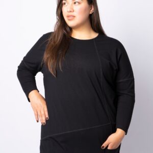 Pont Neuf - Bluse - Pnaura - Black - L billede