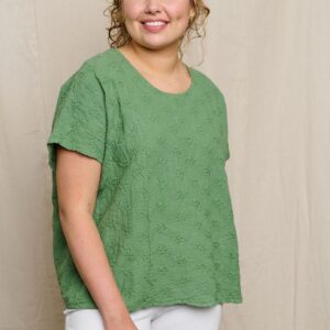 Pont Neuf - Bluse - Pnbetyl - Grass Green - 2xl/52 billede