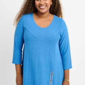 Pont Neuf - Tunika - Pncam - Denim Blue - 3xl/54-56 billede