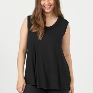 Pont Neuf - Top - Pncarmen - Black - 3xl/54-56 billede