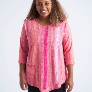 Pont Neuf - Bluse - Pnceleste - Fuchsia - Xl/48-50 billede