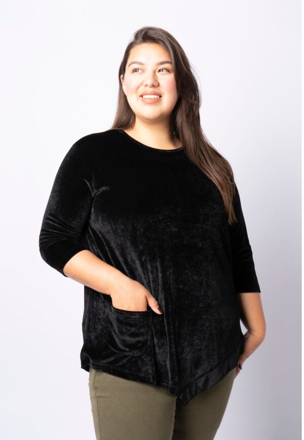 Pont Neuf - Bluse - Pnceleste - Black - Xl billede