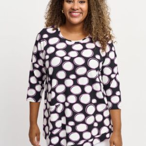 Pont Neuf - Bluse - Pnceleste Sia - Syren - 3xl/54-56 billede