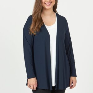 Pont Neuf - Cardigan - Pnclara - Navy - 3xl/54-56 billede