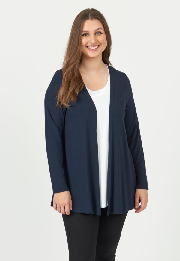 Pont Neuf - Cardigan - Pnclara - Navy - 3xl/54-56 billede