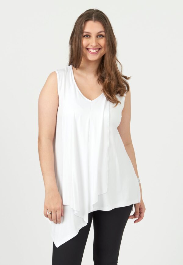 Pont Neuf - Top - Pndolly - White - Xs/36-38 billede