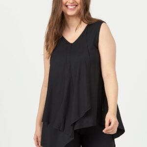 Pont Neuf - Top - Pndolly - Black - Xs/36-38 billede