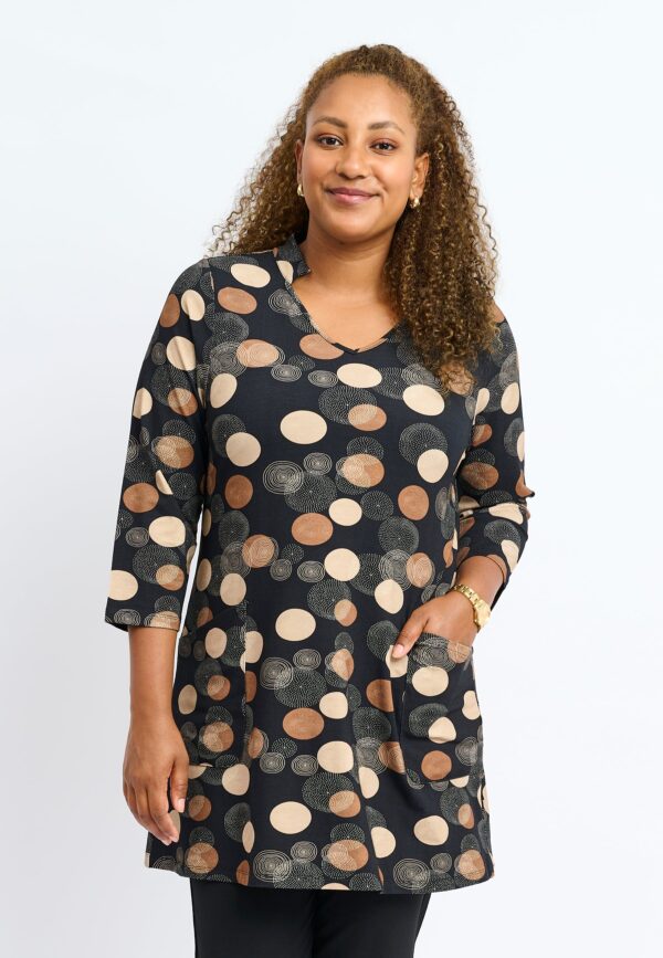 Pont Neuf - Bluse - Pndorit - Black - 3xl/54-56 billede