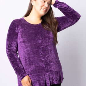 Pont Neuf - Bluse - Pnelza - Purple - L billede