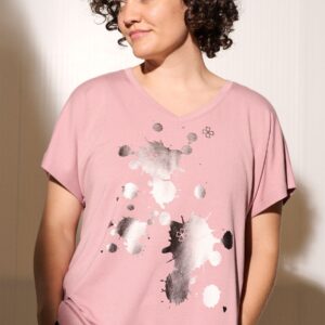 Pont Neuf - T-shirt - Pnemely - Rose - S/40 billede