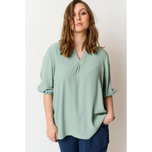 Pont Neuf - Bluse - Pngabi - Dusty Green - S billede