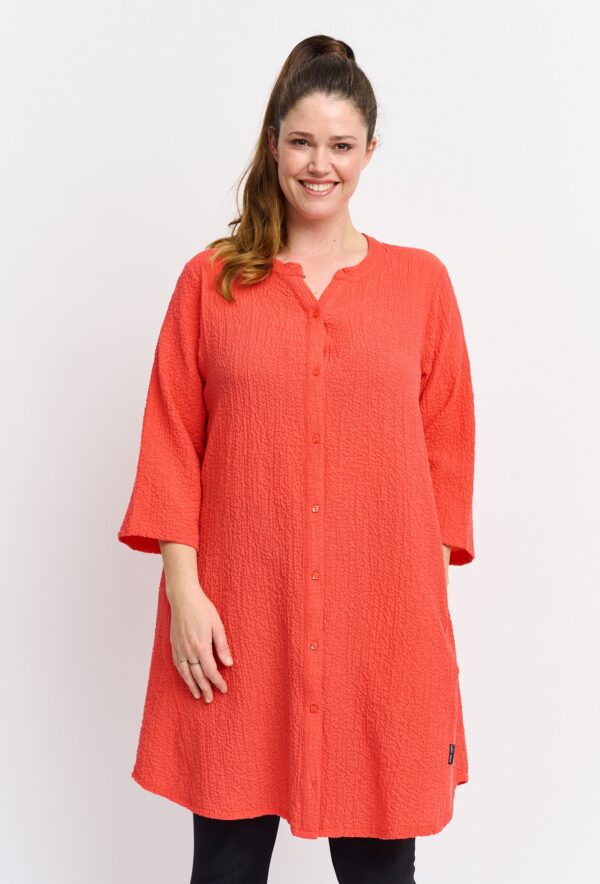 Pont Neuf - Skjorte - Pngunvar - Coral Red - 3xl/54-56 billede