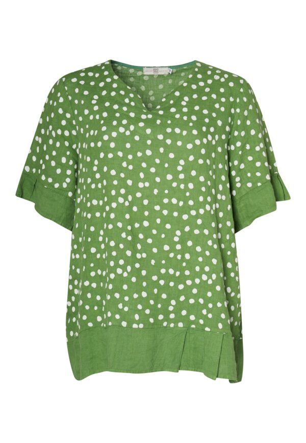 Pont Neuf - Bluse - Pnhadil - Green - M/42-44 billede