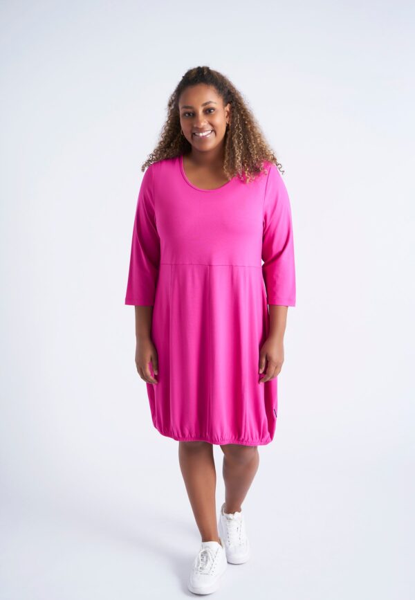 Pont Neuf - Kjole - Pnhilda - Fuchsia - 2xl/52 billede