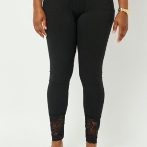 Pont Neuf - Leggings - Pniris - Black - 3xl/54-56 billede