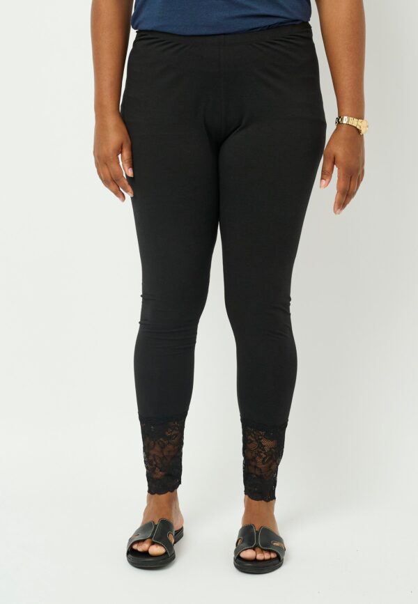 Pont Neuf - Leggings - Pniris - Black - 3xl/54-56 billede