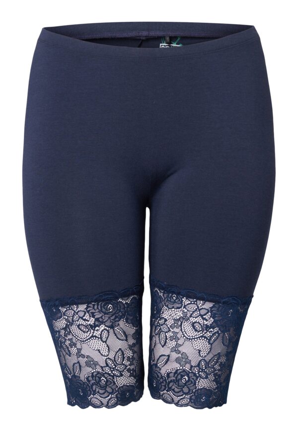 Pont Neuf - Leggings - Pnisabel - Navy Blue - 3xl/54-56 billede