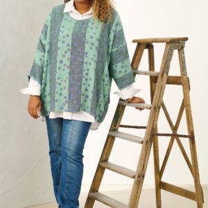 Pont Neuf - Bluse - Pnjea - Soft Green - 3xl/54-56 billede