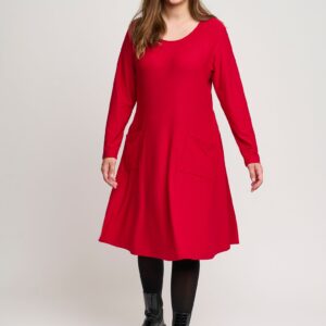 Pont Neuf - Kjole - Pnkitty-mie - Warm Red - 2xl billede