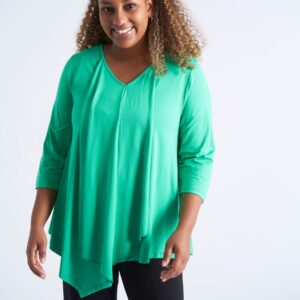 Pont Neuf - Bluse - Pnlara - Simply Green - Xs/36-38 billede