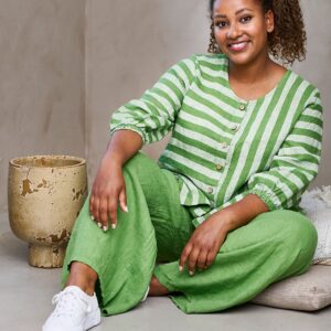 Pont Neuf - Bluse - Pnleolu - Green - Xl/48-50 billede