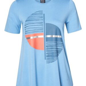 Pont Neuf - T-shirt - Pnlone - Soft Blue - M/42-44 billede