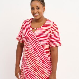 Pont Neuf - Bluse - Pnmagrethe Sia - Tomato - L/46 billede