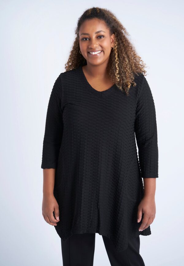 Pont Neuf - Bluse - Pnmaria - Black - Xl/48-50 billede