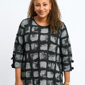 Pont Neuf - Bluse - Pnmelly - Black - 3xl/54-56 billede