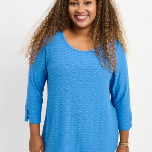 Pont Neuf - Bluse - Pnnelly - Denim Blue - S/40 billede