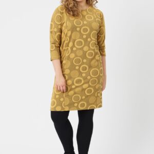 Pont Neuf - Kjole - Pnpeggy - Warm Yellow - 3xl/54-56 billede