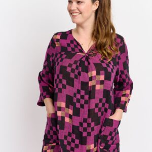 Pont Neuf - Tunika - Pnraben Tea - Fuchsia - 3xl/54-56 billede