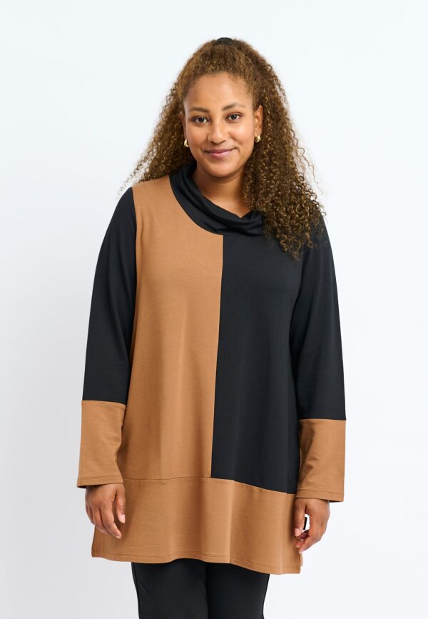 Pont Neuf - Tunika - Pnrain - Toffee - 3xl/54-56 billede