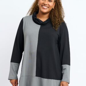 Pont Neuf - Tunika - Pnrain - Steel Grey - 3xl/54-56 billede