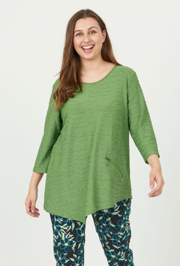 Pont Neuf - Bluse - Pnrosalina - Apple Green - 2xl billede