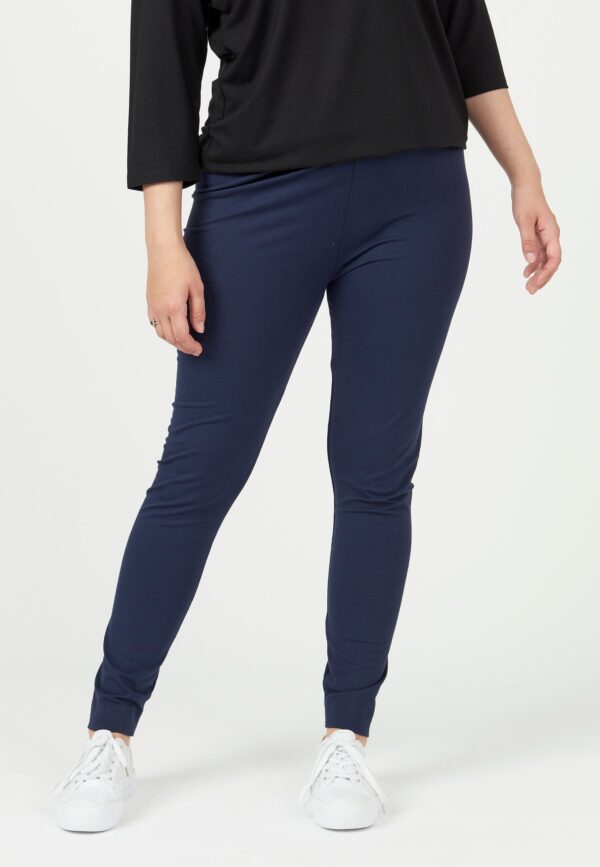 Pont Neuf - Leggings - Pnrosie - Navy - 3xl/54-56 billede