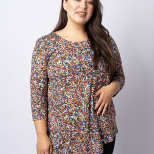 Pont Neuf - Bluse - Pnsalina - Multicolor - M billede