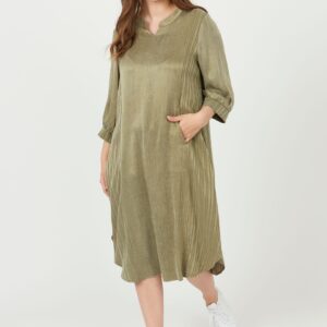 Pont Neuf - Kjole - Pnsammy - Khaki - 2xl/52 billede