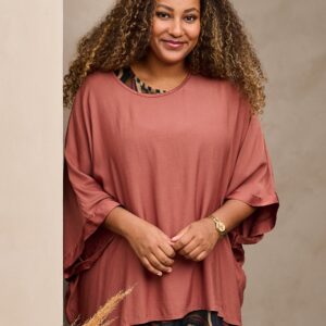 Pont Neuf - Bluse - Pnsofie - Bordeaux Red - Xl/48-50 billede