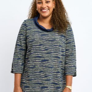 Pont Neuf - Bluse - Pnsteffi - Navy Blue - Xl/48-50 billede