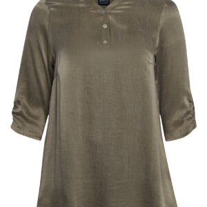 Pont Neuf - Tunika - Pnsys - Khaki - 3xl/54-56 billede