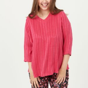 Pont Neuf - Bluse - Pntania - Raspberry - 3xl/54-56 billede