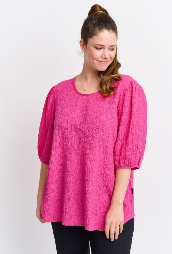 Pont Neuf - Bluse - Pntrud - Fuchsia - 3xl/54-56 billede