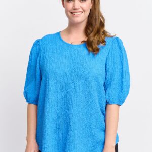 Pont Neuf - Bluse - Pntrud - Blue Sky - 3xl/54-56 billede