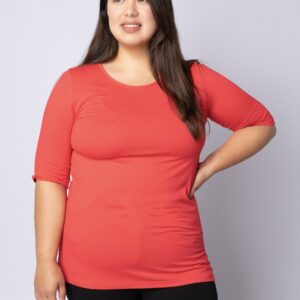 Pont Neuf - Bluse - Pntulla - Red - 3xl/54-56 billede