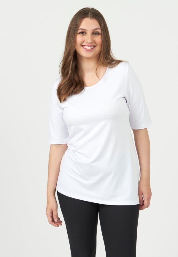 Pont Neuf - Bluse - Pntulla - White - 3xl/54-56 billede