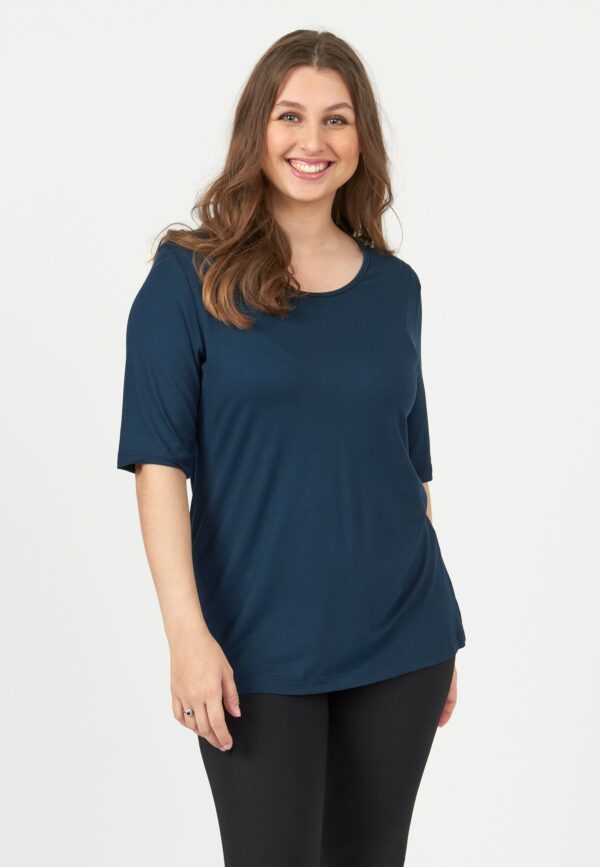 Pont Neuf - Bluse - Pntulla - Navy - 3xl/54-56 billede