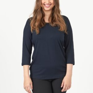 Pont Neuf - Bluse - Pnulla - Navy - S/40 billede