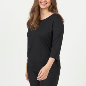 Pont Neuf - Bluse - Pnulla - Black - S/40 billede